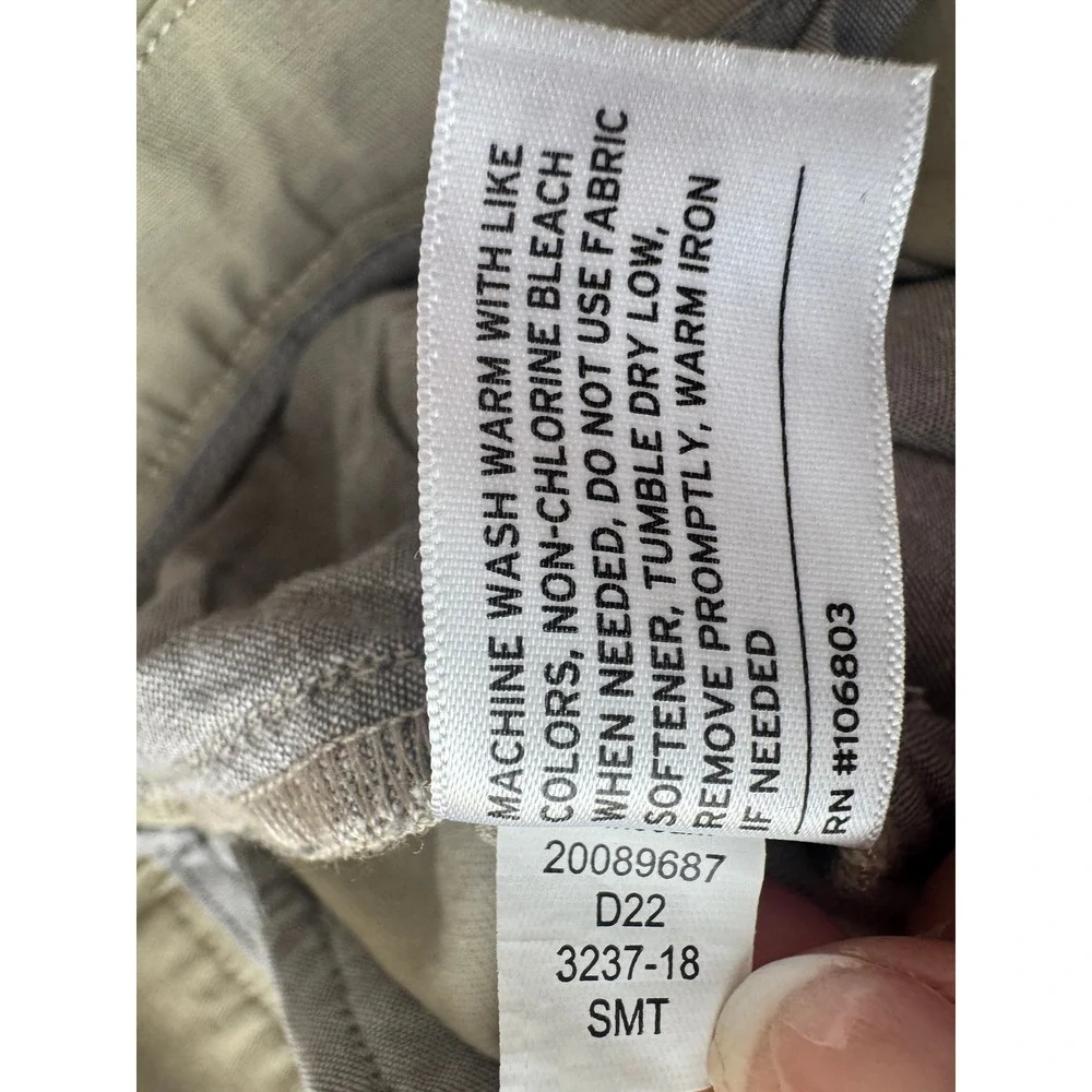 Duluth Trading Co Mens 38 Flex Ballroom Khakis Relaxed‎ Fit Shorts Khaki Tan